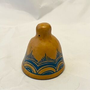 Small Miniature Terracotta Mexican Style Bell